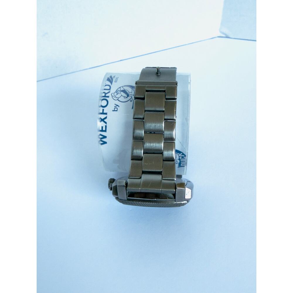 Fossil Machine Analog Square 44mm Face Smoke Ss Q… - image 7